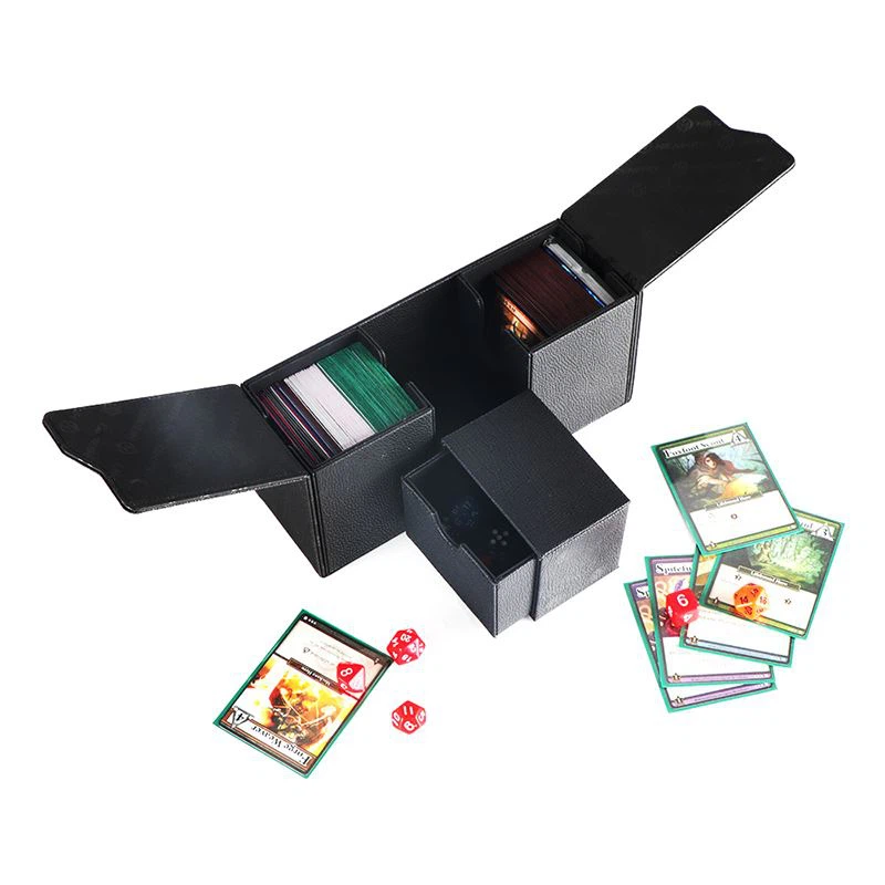 Benutzerdefinierte Kartendeck-Box aus Pu-Leder