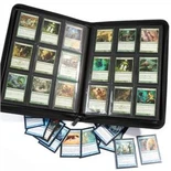 Handel Pu Card Binder mit 9 Taschen