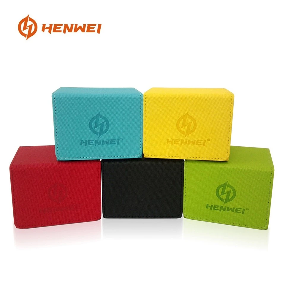 Leather Magnetic Trading Box